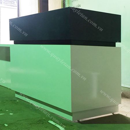 Quầy Lễ Tân Lệch Sơn QLTL S02